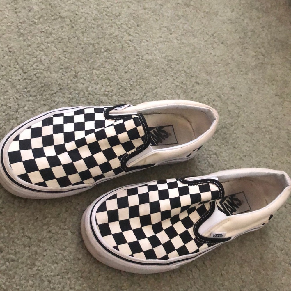 Checkered vans
